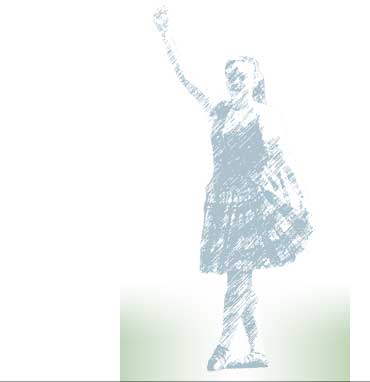 sketch of dancer