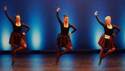award winning dancers onstage